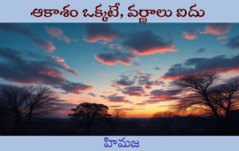 ఆకాశం ఒక్కటే, వర్ణాలు ఐదు