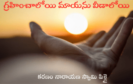 గ్రహించాలోయి మాయను వీడాలోయి