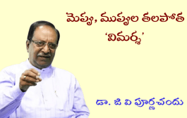 మెప్పు, ముప్పుల తలపోత ‘విమర్శ’