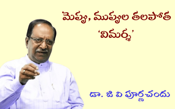మెప్పు, ముప్పుల తలపోత ‘విమర్శ’