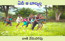 ఏదీ ఆ బాల్యం