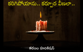 కరిగిపోయాను.. కర్పూర వీణలా..